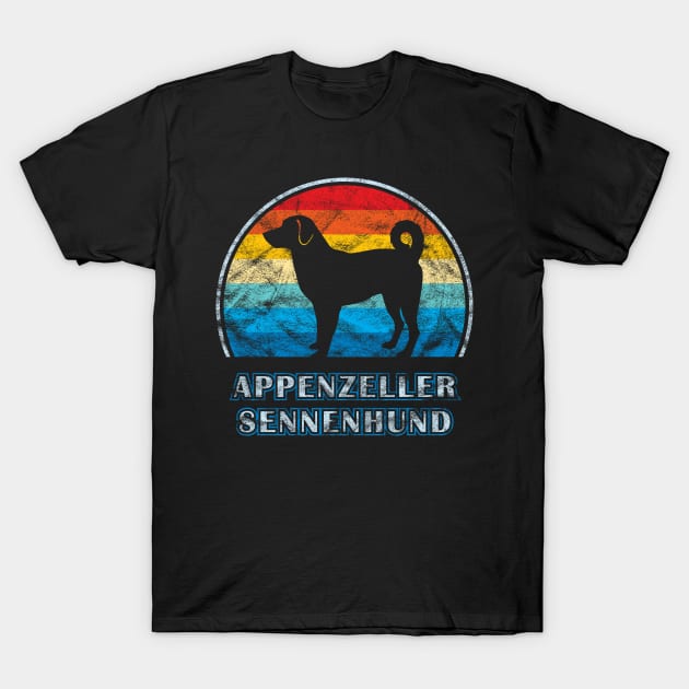 Appenzeller Sennenhund Vintage Design Dog T-Shirt by millersye